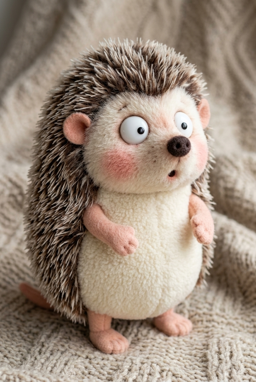 Gizmo the Curious Hedgehog Plush — product view