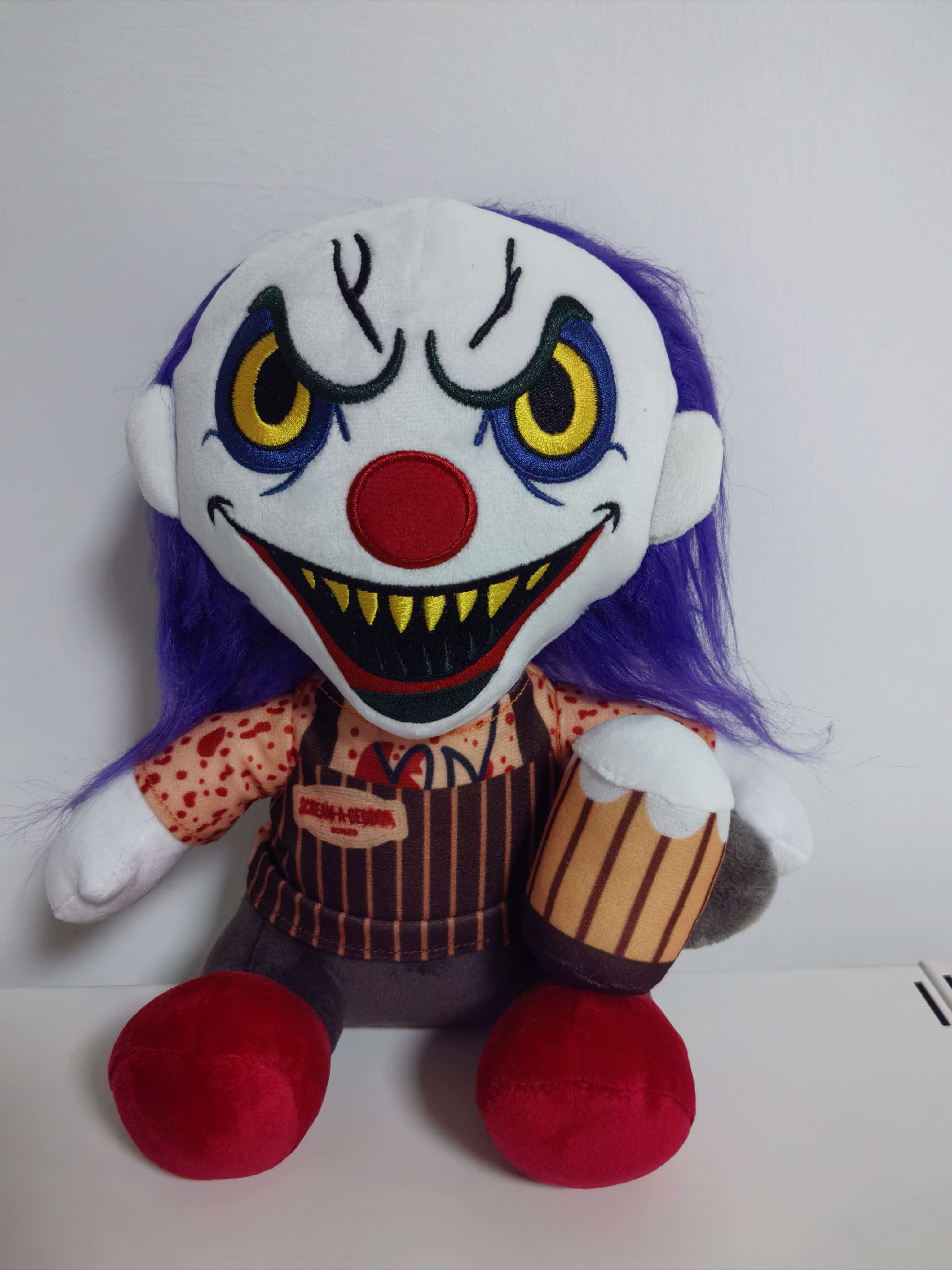 Custom Horror Mascot Plush with Beer Mug